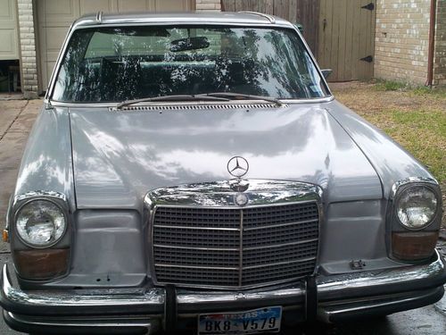 Rebuilt engine 1972 mercedes benz 250 #7
