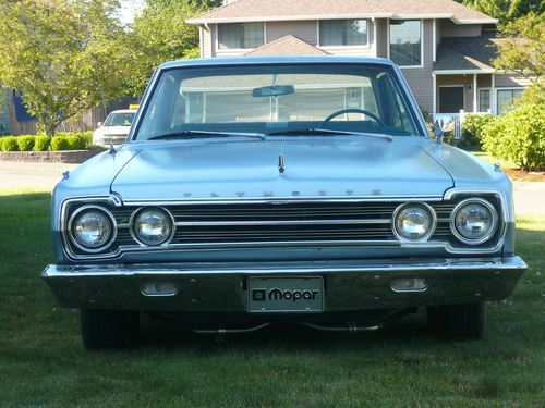 1967 '67 plymouth belvedere ii, new 380 hp 360 crate motor, 727 transmission