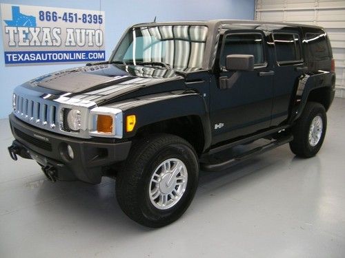 We finance!!!  2007 hummer h3 4x4 automatic roof a/c tow onstar cd texas auto