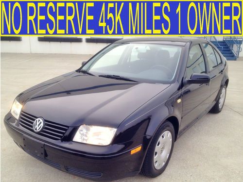 No reserve 1 owner 45k miles excellent condition automatic gls gl glx golf 01 00