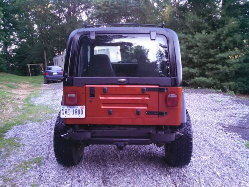 1988 Jeep Wrangler with fuel injected 350 Chevrolet engine, image 4