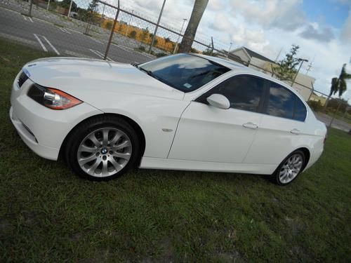 2007 bmw 335i sedan low miles heated no reserve