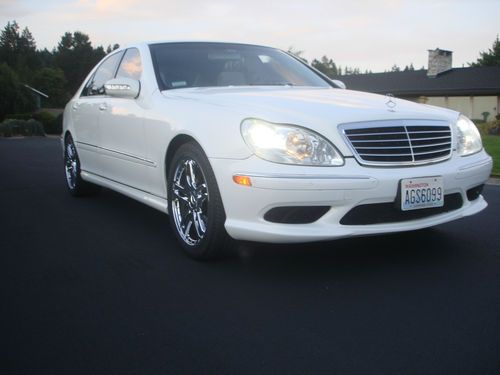 2005 mercedes-benz s500 base sedan 4-door 5.0l