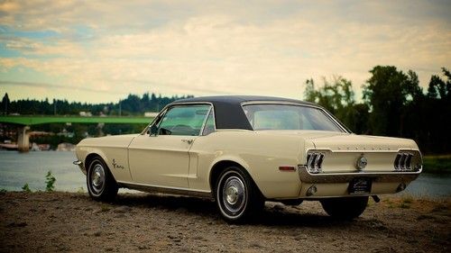 1968 ford mustang 289 v8 auto drives amazing video lots of photo low reserve