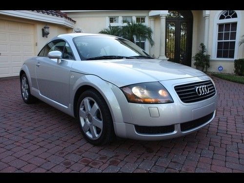 2001 audi tt 180hp coupe immaculate 1-owner 38k miles 5-speed