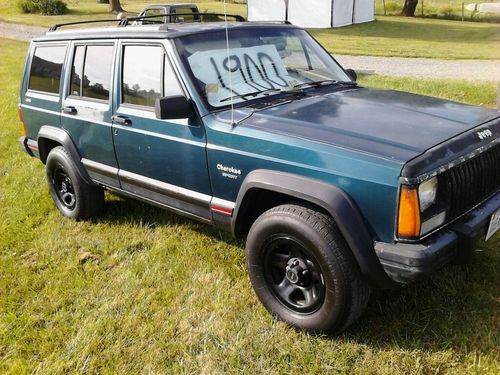 Purchase Used 1995 Jeep Cherokee Sport 4 Door 4 0l 4x4 Cold