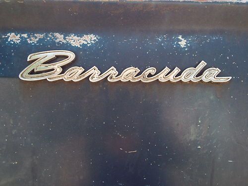 @@ look! @@ almost complete 1964 plymouth barracuda @@