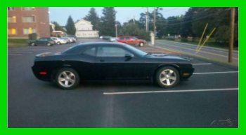 2009 challenger r/t 5.7l v8 16v manual rwd coupe sunroof heated leather black
