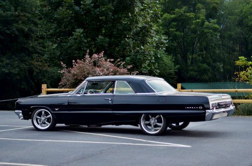 Purchase Used 1964 Chevrolet Impala Ss Black Custom 2 Door In