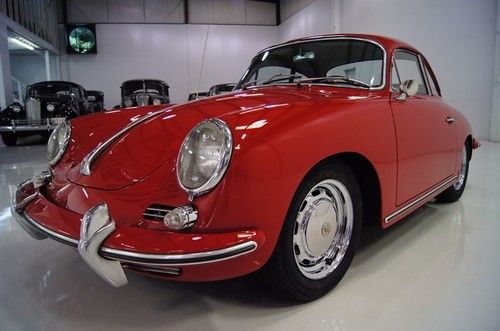 1964 porsche 356c coupe, #'s matching 1600cc engine! one of the best!