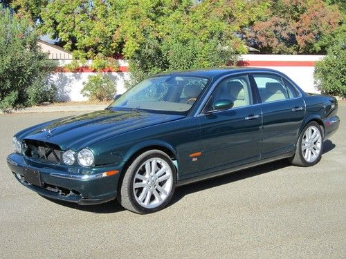 2005 jaguar xjr. supercharged 64k miles.awesome car.needs front bodywork/repair