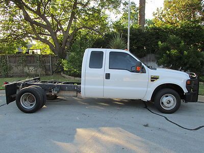 2009 ford-350 cab and chassis x-cab