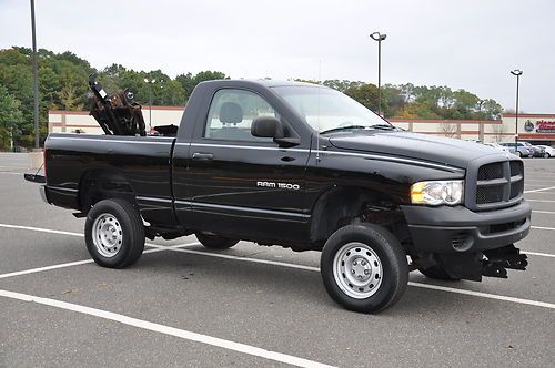 Dodge ram 1500 w/blizzard plow 5 speed manual no reserve one owner only 65k mint