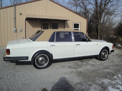 1982 rolls-royce limited edition silver spur