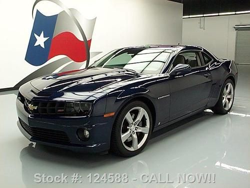 2010 chevy camaro 2ss rs htd leather 20&#034; wheels 26k mi texas direct auto