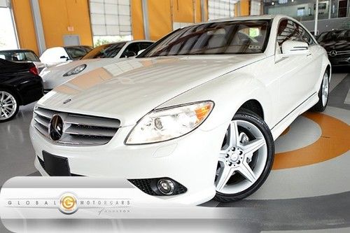 10 mercedes cl550 sport 4matic awd 13k 1-own p2 distronic hk nav pdc nightvision