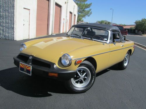 Mg : mgb convertible - less than 4k actual miles - dealer installed a/c