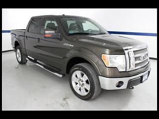 09 ford f150 4x4 crew cab lariat, 1 owner with leather seats and a sunroof!