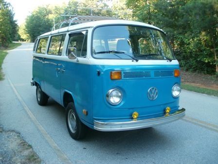 baby blue van