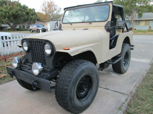 1973 jeep cj5 4x4 only 173 miles hummer tires, fiberglass, ground up restoration