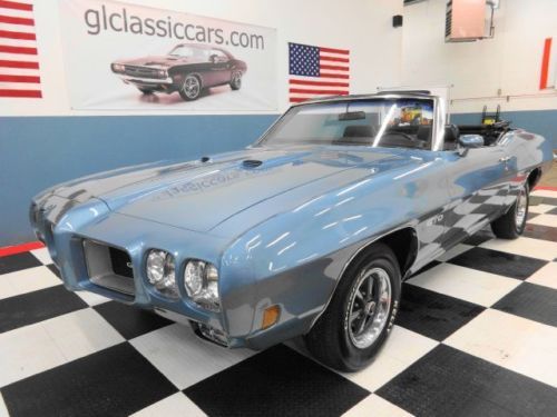 1970 pontiac gto convertible numbers match low reserve happy new year