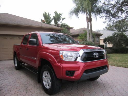 2012 toyota tacoma prerunner doublecab sr5 2wd auto xm bluetooth 1 fl owner mint