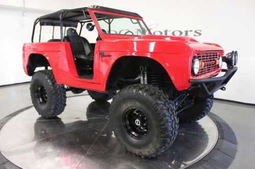 &#039;big red&#039; 1968 ford bronco