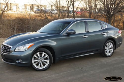 7-days *no reserve* &#039;11 infiniti m37x awd nav bose back-up dvd 1-owner off lease
