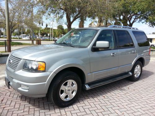 2006 ford expedition limited power sunroof parking sensors new tires 1 owner fl.