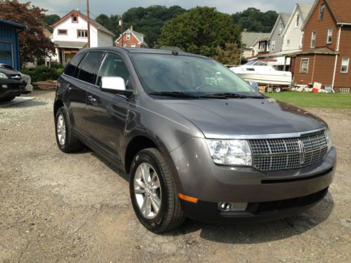 2010 lincoln mkx awd loaded navi htd/cld leather heated rear seats pano roof a++