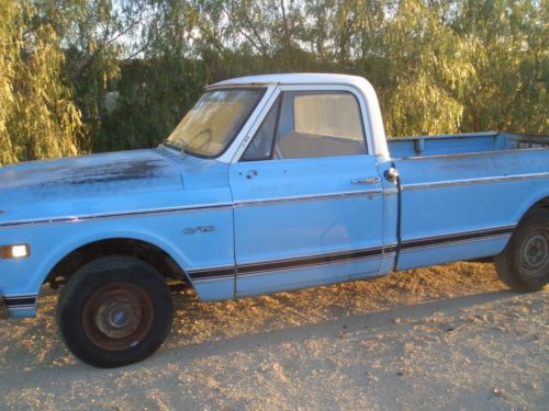 1960 chevrolet c10 patina, all original ca black plate