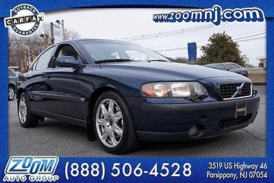 1 owner volvo s60 awd premium leather cold weather pkg warranty low miles!
