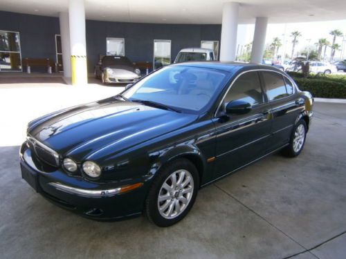 2002 jaguar x-type 2.5l v6 awd manual leather moonroof clean carfax low reserve