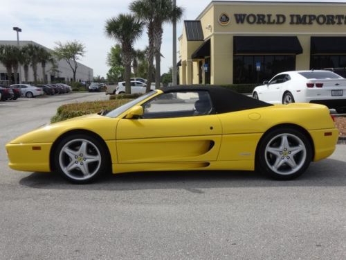 1997 ferrari f355 spider - 3,449 miles - collector quality - 1 owner - like new