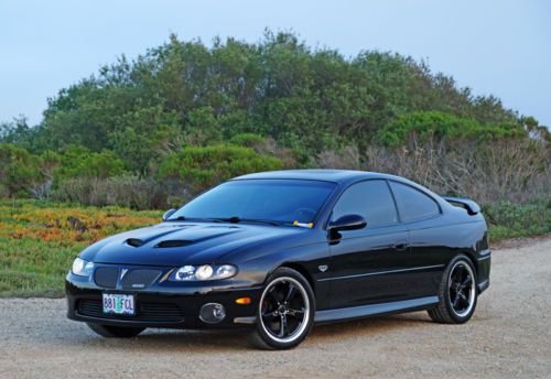 2006 pontiac gto: 35k miles, 6 speed, one family owned, exceptional example