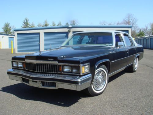 1978 cadillac 4dr fleetwood brougham, with org-40k miles