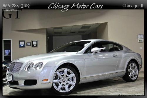 2006 bentley continental gt mulliner package silver/red 20&#039;s loaded serviced