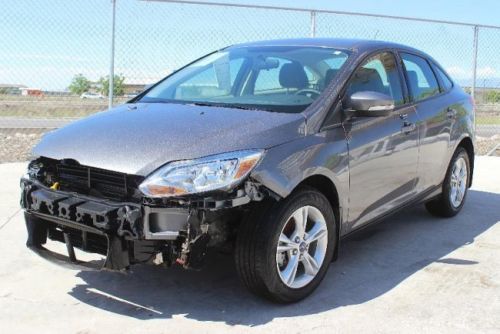 2014 ford focus se damaged fixer runs! economical! priced to sell! must see!!