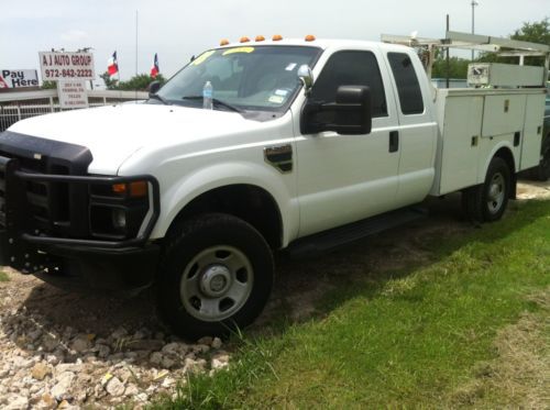 2008 f350 utility bed