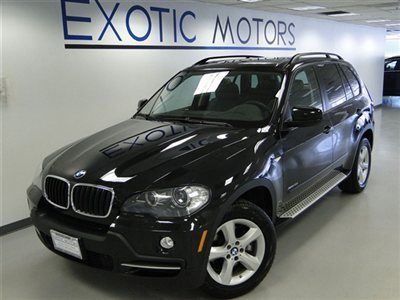 2010 bmw x5 3.0 awd blk/blk turbo nav xenons htd-sts pdc shade warranty 1-owner