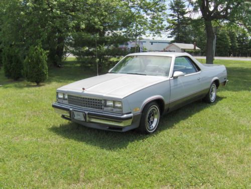 1986 chevrolet el camino conquista ss