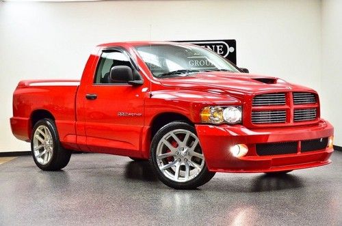 2005 dodge ram srt-10 low miles red very fast viper engine