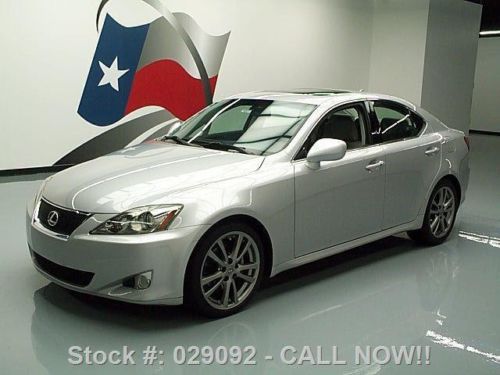 2007 lexus is250 automatic sunroof climate seat xenons! texas direct auto