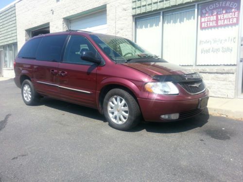 No reserve - lxi - low miles - leather - power everything - caravan mini van tow