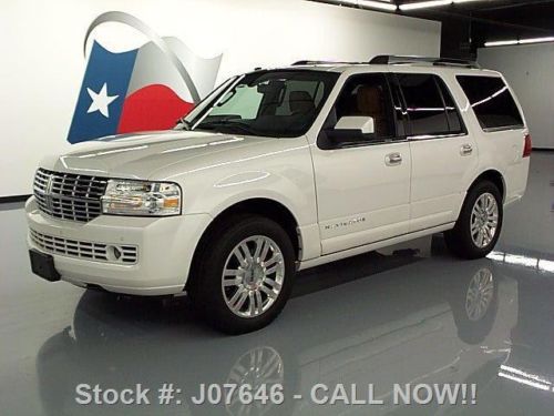 2011 lincoln navigator climate leather nav rear cam 56k texas direct auto