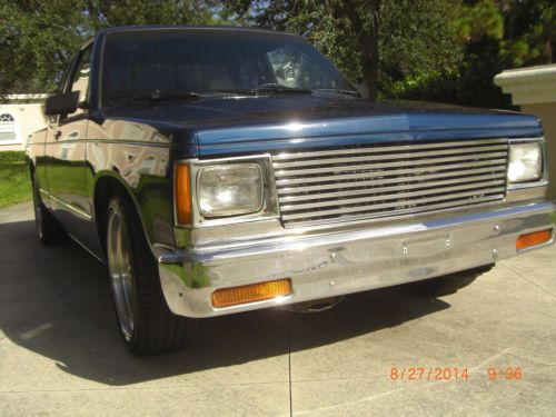 Chevy s-10 1987 extended cab pick-up no reserve