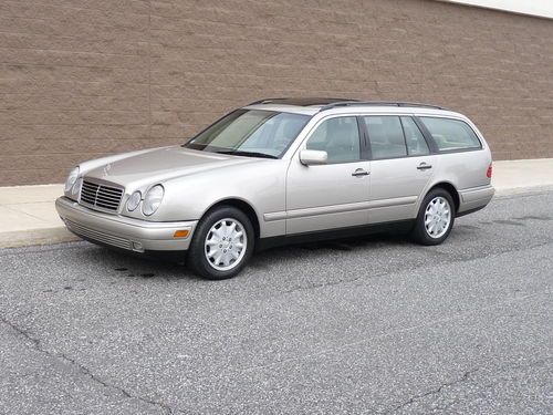 1999 mercedes-benz e320 4matic wagon..89,705 miles..all-wheel-drive..3rd seat