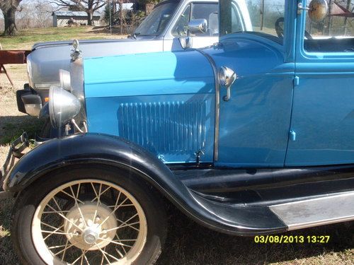 1929 model a ford - new paint - new tires - excellent original motor - nice!