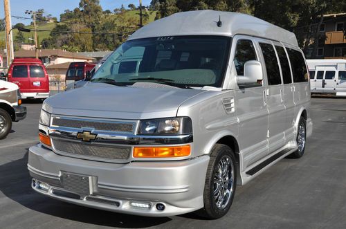 2012 chevrolet express southern comfort raised top ultimate conversion van 9 mil