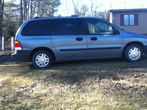 2000 ford windstar lx mini passenger van 4-door 3.8l   no reserve